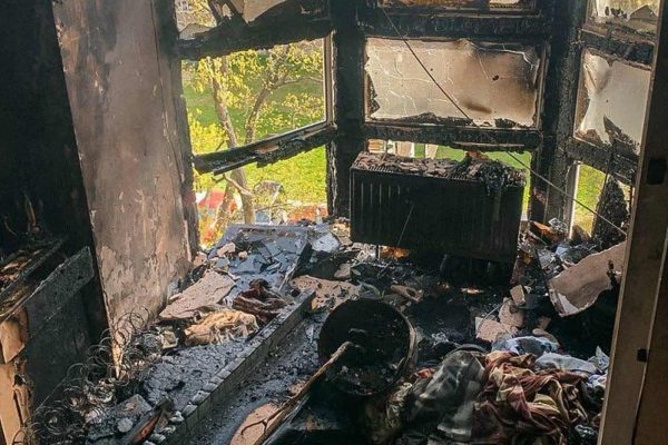 Пожежа у Святопетрівському: 11-річного хлопчика врятували
