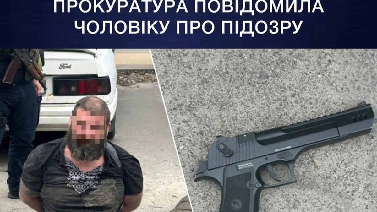 Стрілянина у Бучі: п’яному чоловіку повідомили про підозру