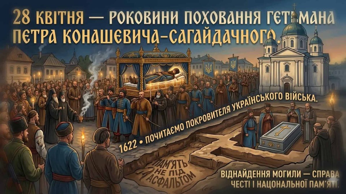 404 роки без Сагайдачного: де шукати могилу гетьмана Києва