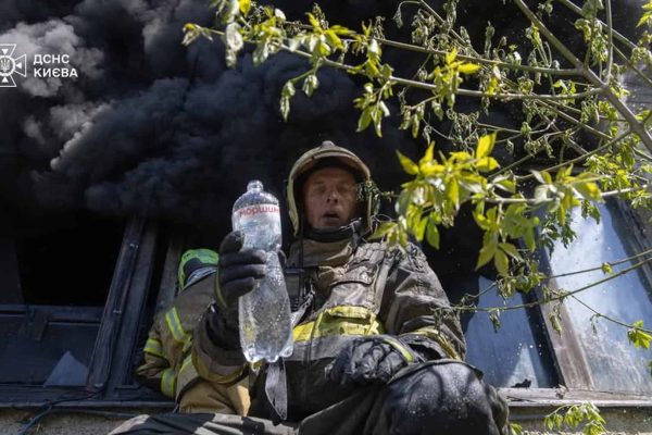 Пожежа у Голосієві: склад на Ходосівській горів понад 3 години