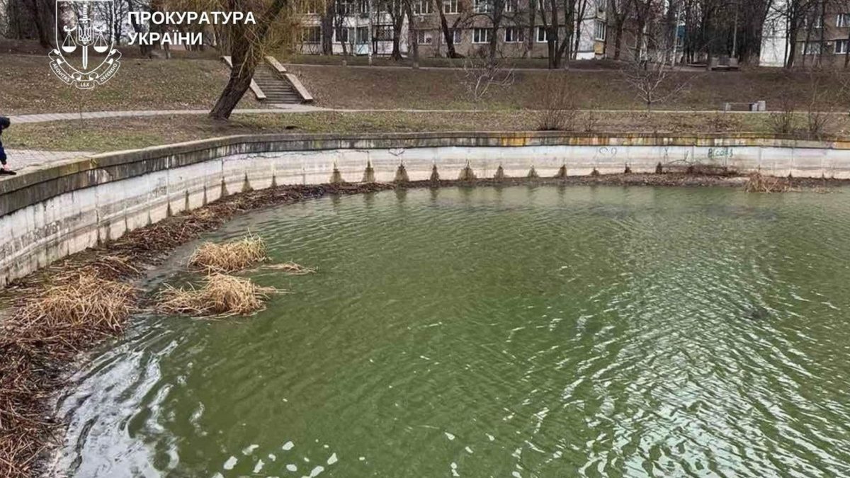 Прокуратура вимагає повернути 200 тис. грн за фіктивне очищення озера Голубе в Києві