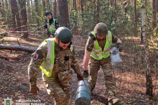 Бойова частина «Герані-2» знайшовся у лісосмузі Деснянського району Києва
