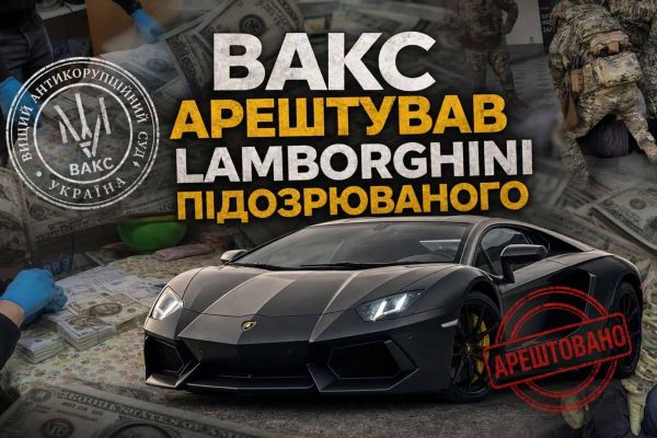 В Києві арештовано Lamborghini: схеми розкрадання державного зерна на мільйони