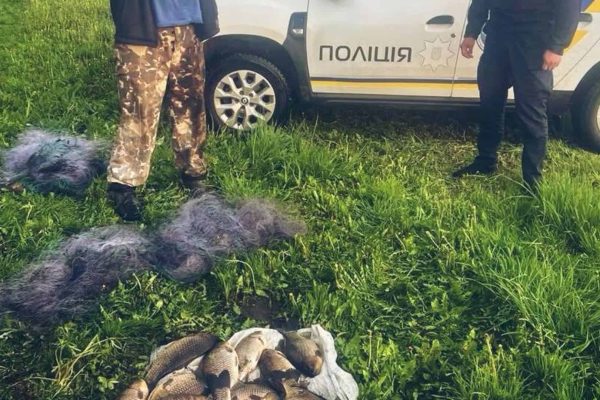 Браконьєра з сітками затримали у Білоцерківському районі Київщини
