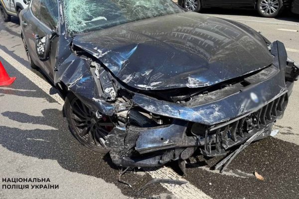 П’яний водій Maserati протаранив 3 авто на Печерську: що відомо