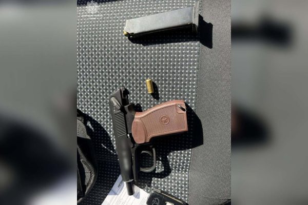 Водій Mercedes з пістолетом затриманий у Святошинському районі Києва