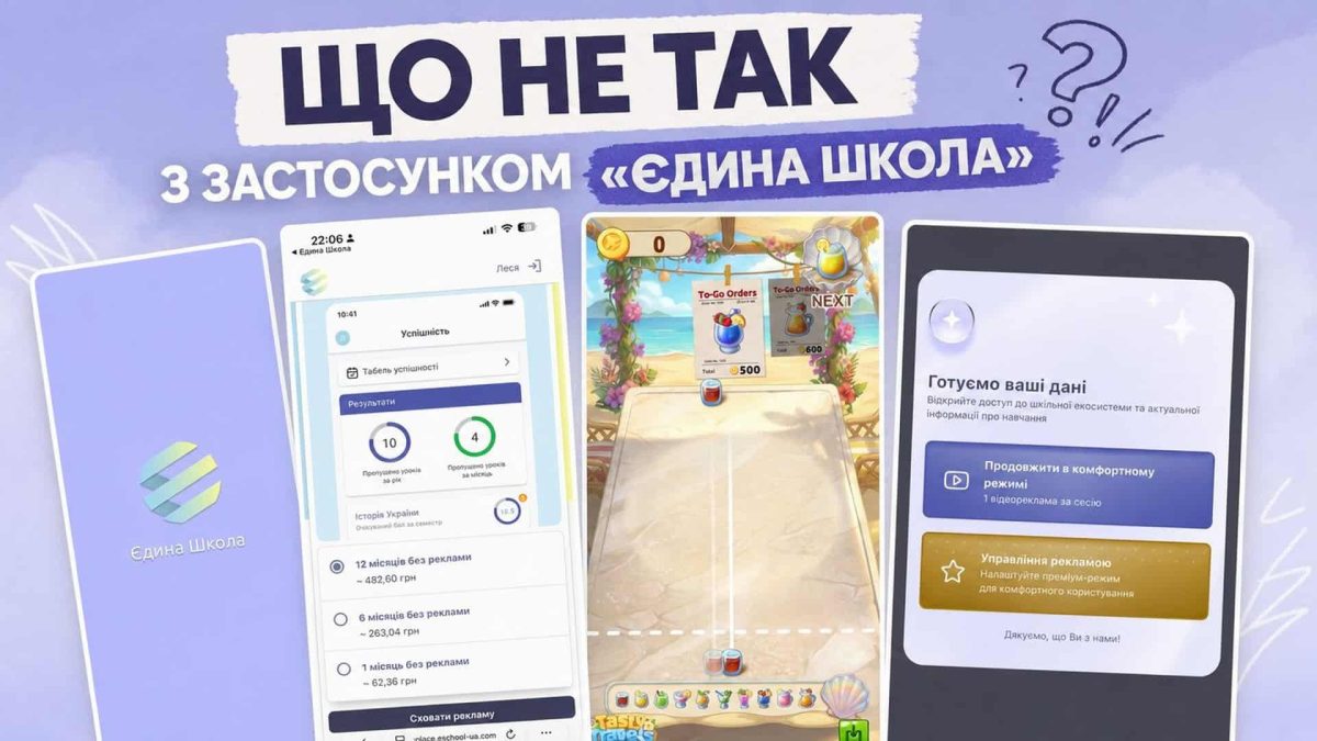 Київ: «Єдина школа» ввела рекламу, батьки підписали петицію